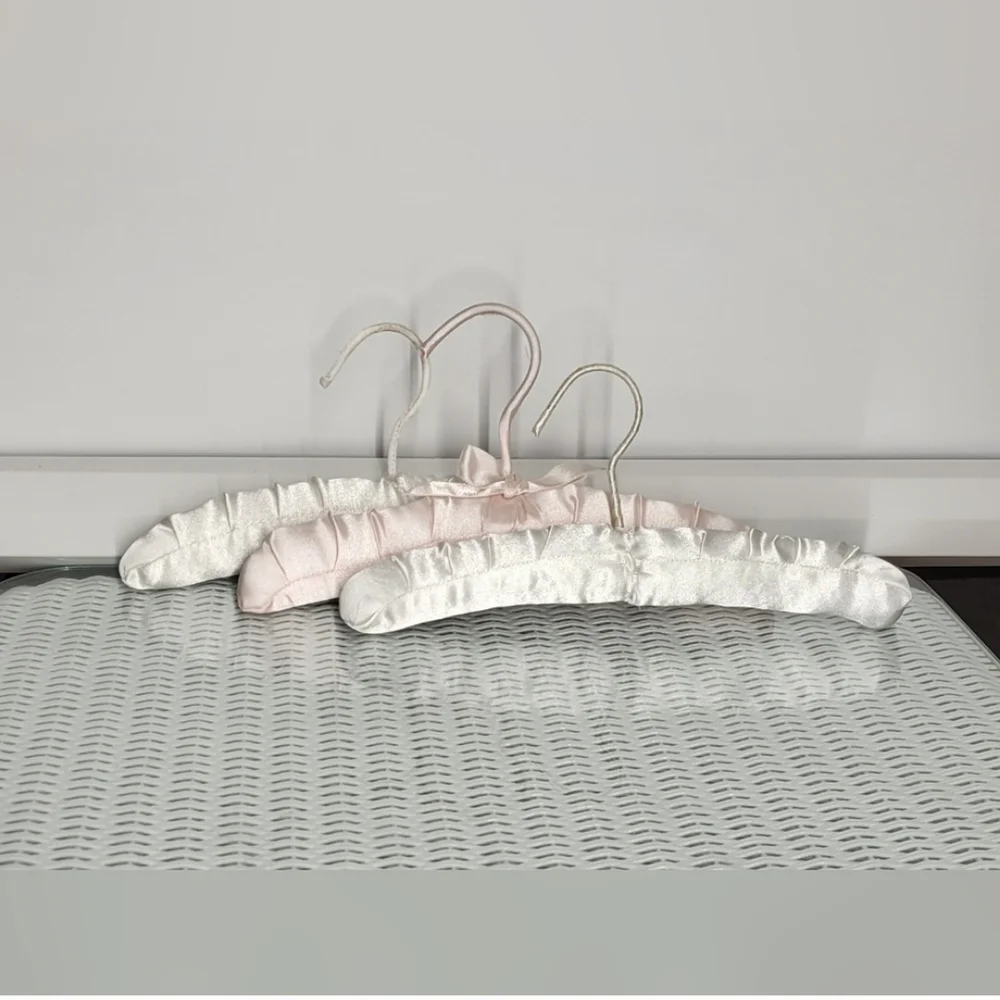 Elegant Satin Padded Small Hangers